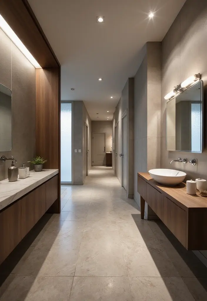 29 Narrow Hallway Ideas That Maximize Small Spaces 26 29 Narrow Hallway Ideas That Maximize Small Spaces - 26. Smart Technology Integration