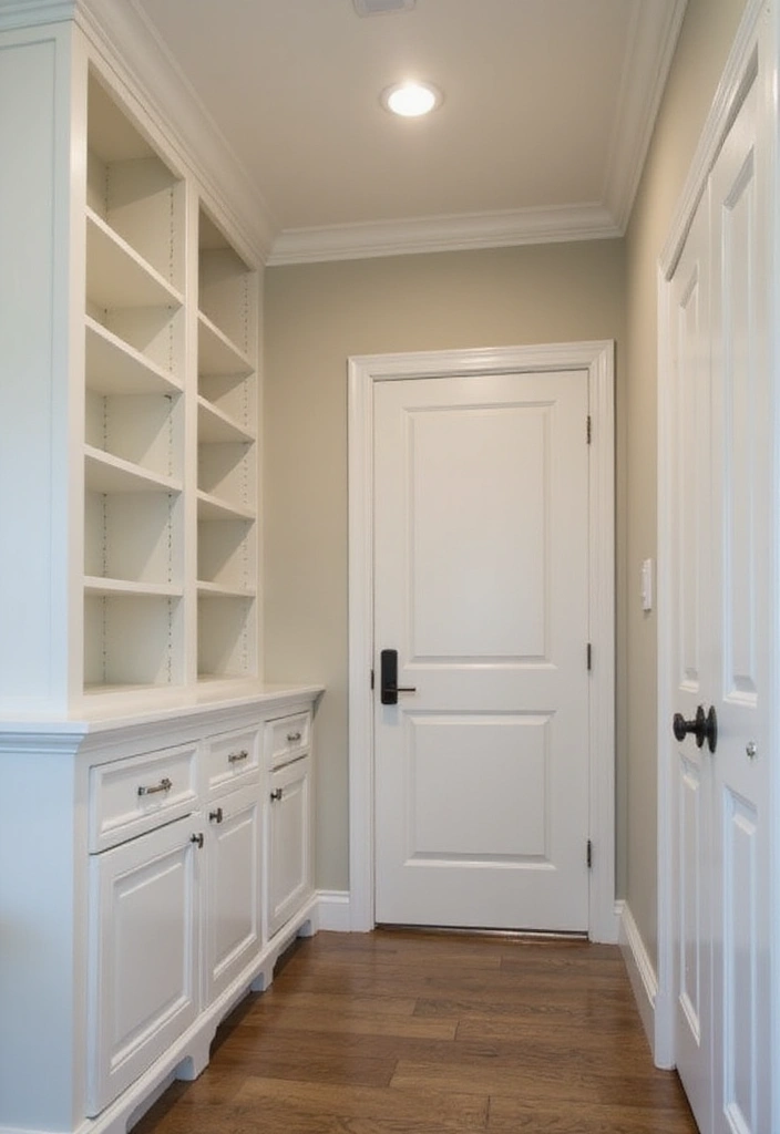 29 Narrow Hallway Ideas That Maximize Small Spaces 9 29 Narrow Hallway Ideas That Maximize Small Spaces - 9. Custom Built-Ins