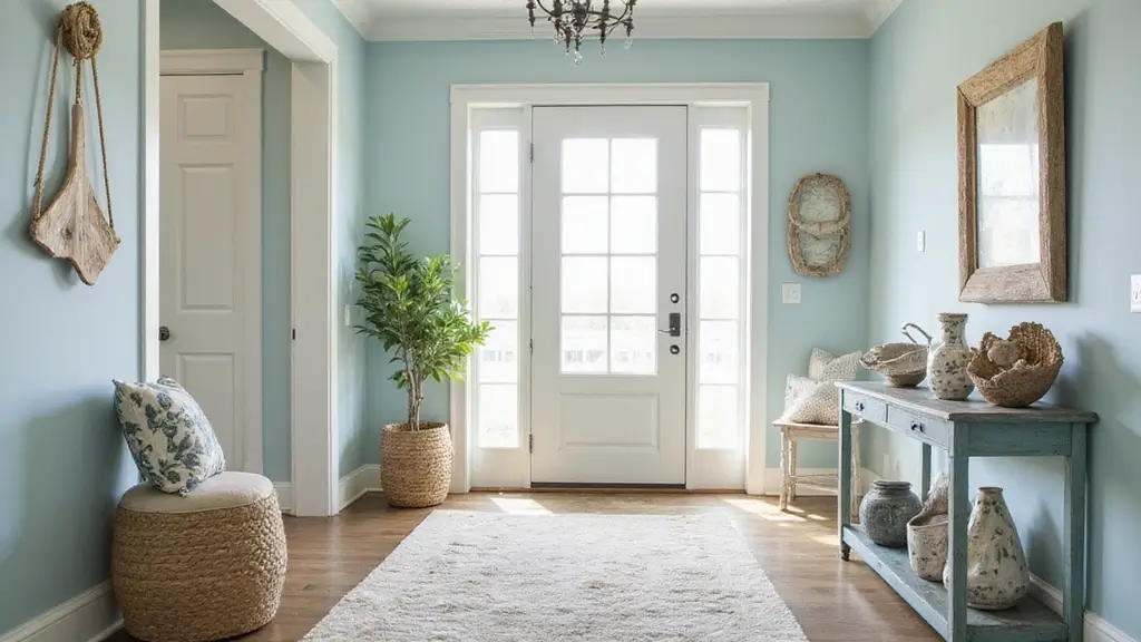 30 Coastal Entryway Ideas That Feel Breezy and Relaxed