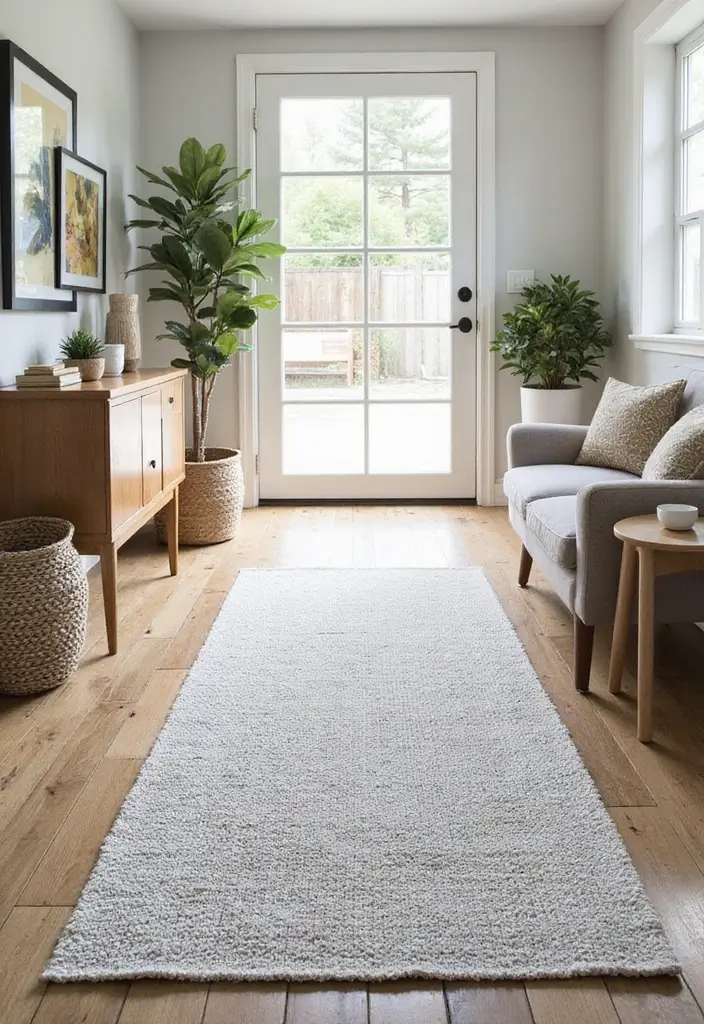 30 Entryway Rug Ideas That Anchor the Whole Space 15 30 Entryway Rug Ideas That Anchor the Whole Space - 15. Durable Outdoor Rugs for Indoor Use