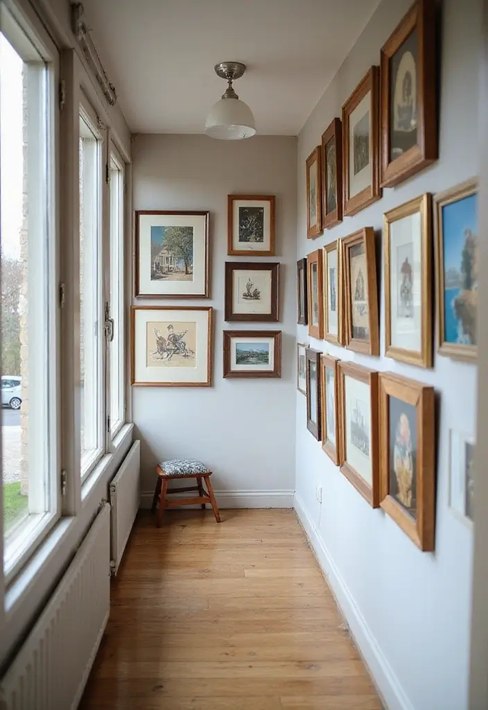 30 Hallway Decorating Ideas That Transform Empty Spaces 1 30 Hallway Decorating Ideas That Transform Empty Spaces - 1. Gallery Walls for a Personal Touch