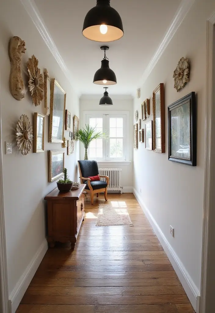 30 Hallway Decorating Ideas That Transform Empty Spaces 30 30 Hallway Decorating Ideas That Transform Empty Spaces - 30. Embrace the Unexpected