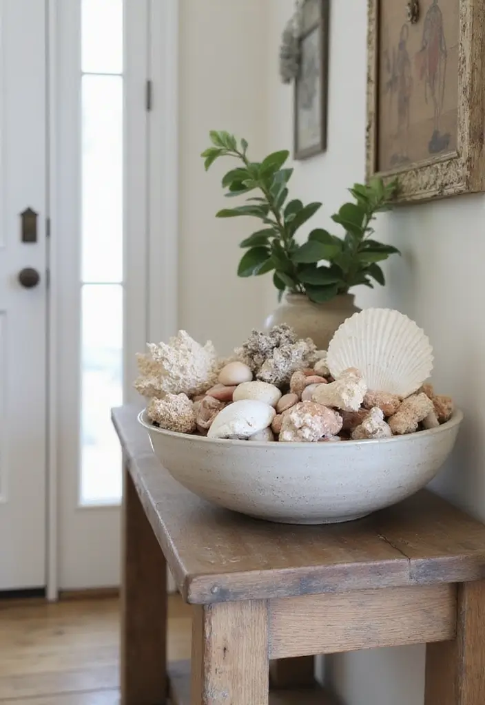 30 Outdoor Entryway Ideas to Boost Curb Appeal 17 30 Outdoor Entryway Ideas to Boost Curb Appeal - 17. Shell and Coral Accents