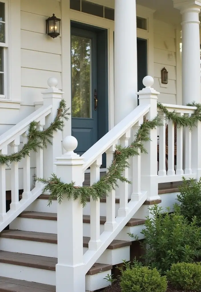 30 Outdoor Entryway Ideas to Boost Curb Appeal 18 30 Outdoor Entryway Ideas to Boost Curb Appeal - 18. Railing and Balustrades