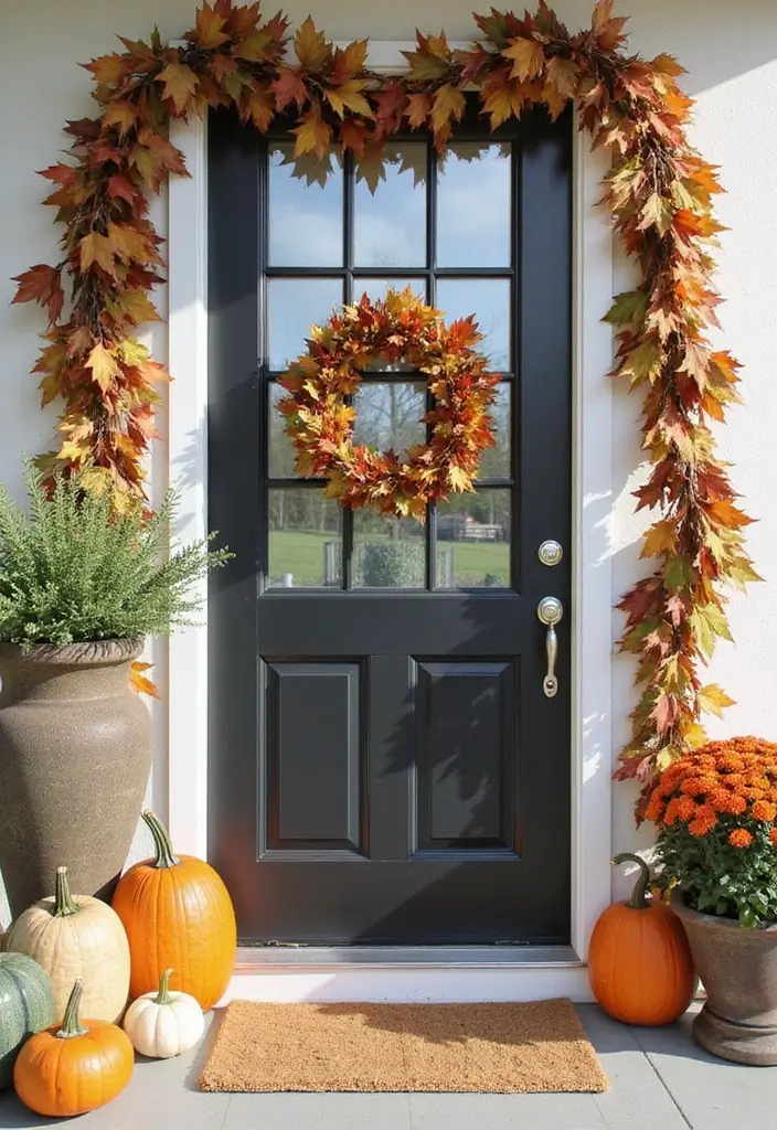 30 Outdoor Entryway Ideas to Boost Curb Appeal 21 30 Outdoor Entryway Ideas to Boost Curb Appeal - 21. Seasonal Decor Swaps