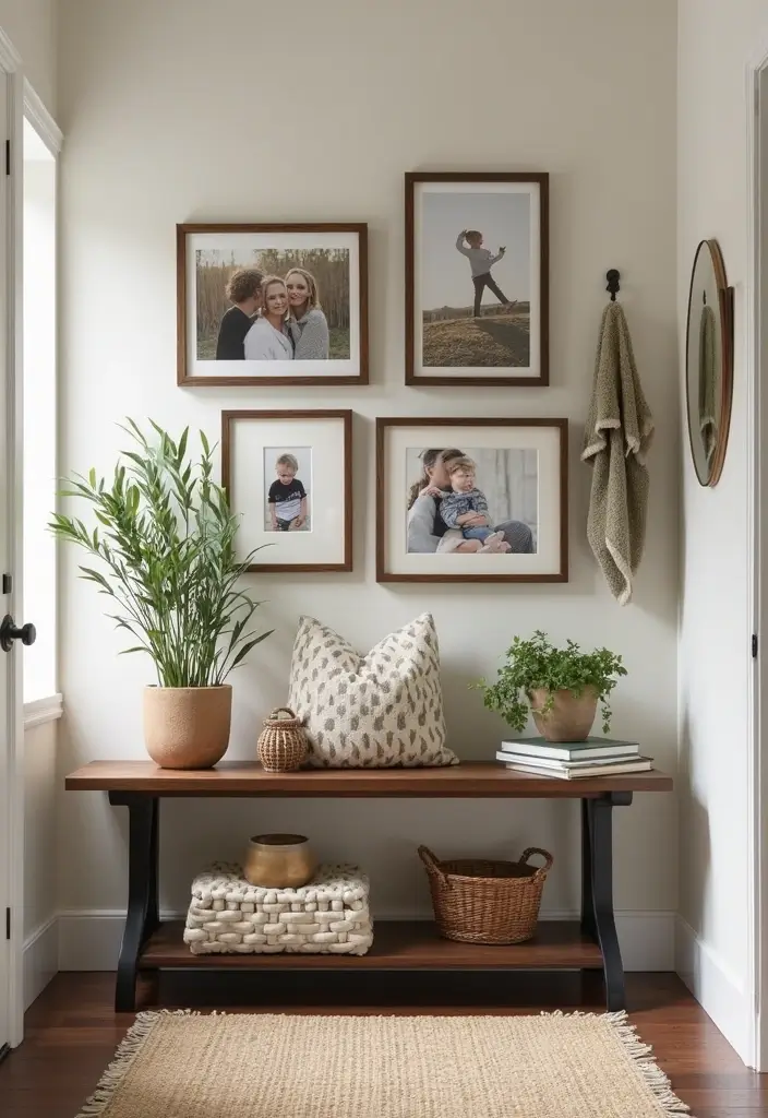 30 Small Entryway Ideas That Feel Bigger and Brighter 24 30 Small Entryway Ideas That Feel Bigger and Brighter - 24. Personal Touches