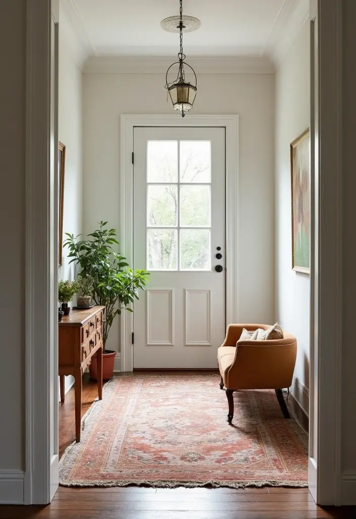 30 Small Entryway Ideas That Feel Bigger and Brighter 27 30 Small Entryway Ideas That Feel Bigger and Brighter - 27. Threshold Definition