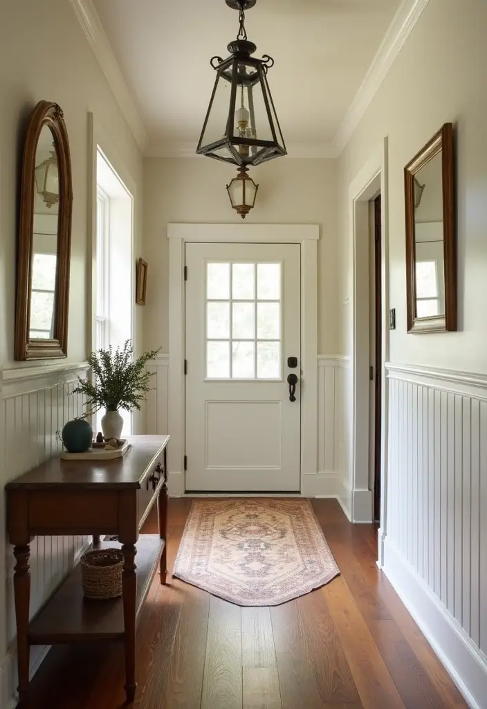 29 Wainscoting Entryway Ideas That Add Instant Character 9 29 Wainscoting Entryway Ideas That Add Instant Character - 9. Vintage Wainscoting