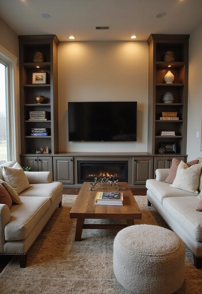 12 Alcove Ideas Living Room for Smart Cozy Functional Use 34 12 Alcove Ideas Living Room for Smart Cozy Functional Use - 4. Entertainment Corner