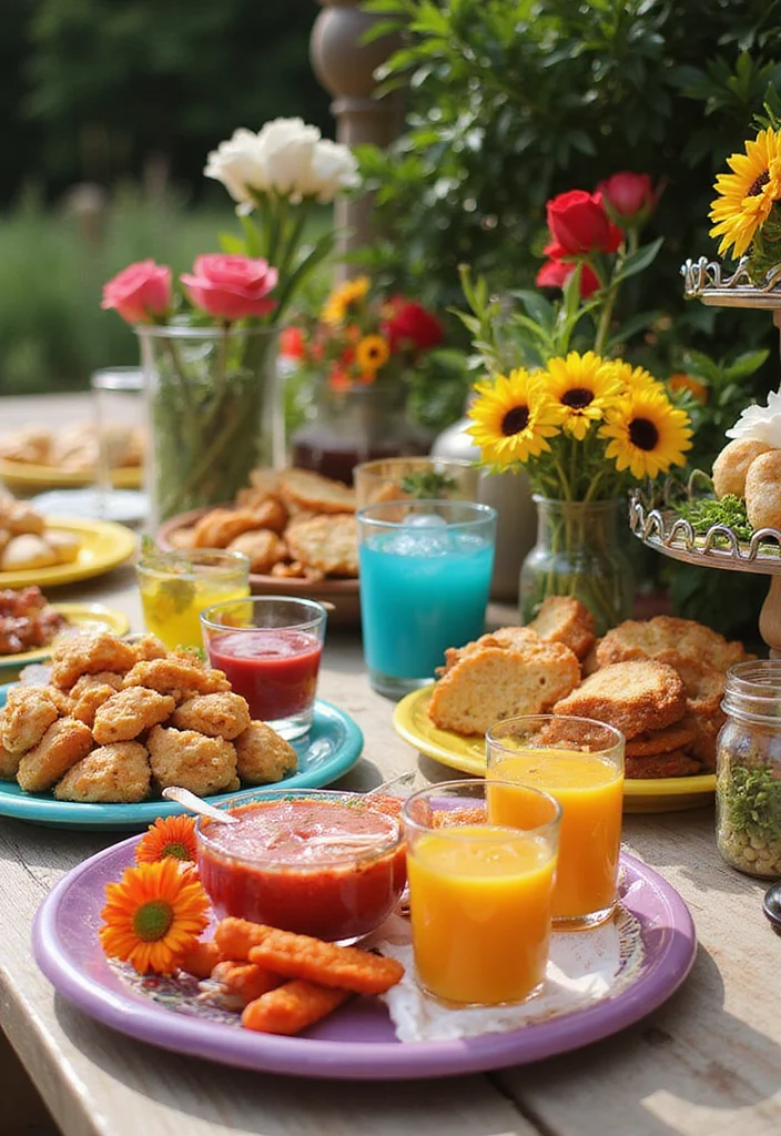 12 Backyard Dining Ideas for Cozy Outdoor Meals and Gatherings 100 12 Backyard Dining Ideas for Cozy Outdoor Meals and Gatherings - 10. Unique Serving Stations