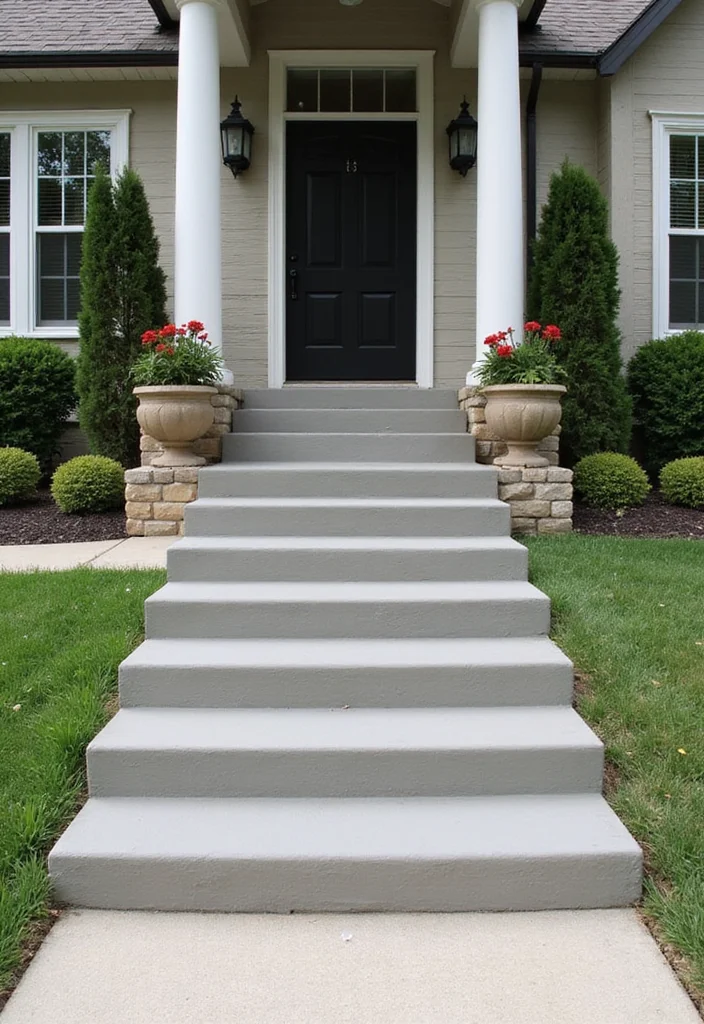 12 Backyard Entrance Ideas for Welcoming Practical Outdoor Flow 122 12 Backyard Entrance Ideas for Welcoming Practical Outdoor Flow - 12. Customizable Modular Steps