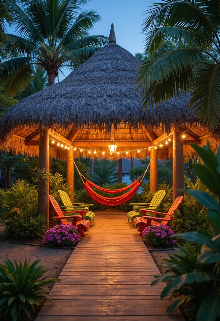 12 Backyard Pool Cabana Ideas for Relaxed Resort Inspired Comfort 1 12 Backyard Pool Cabana Ideas for Relaxed Resort Inspired Comfort - 1. Tropical Escape with Palapa Roof