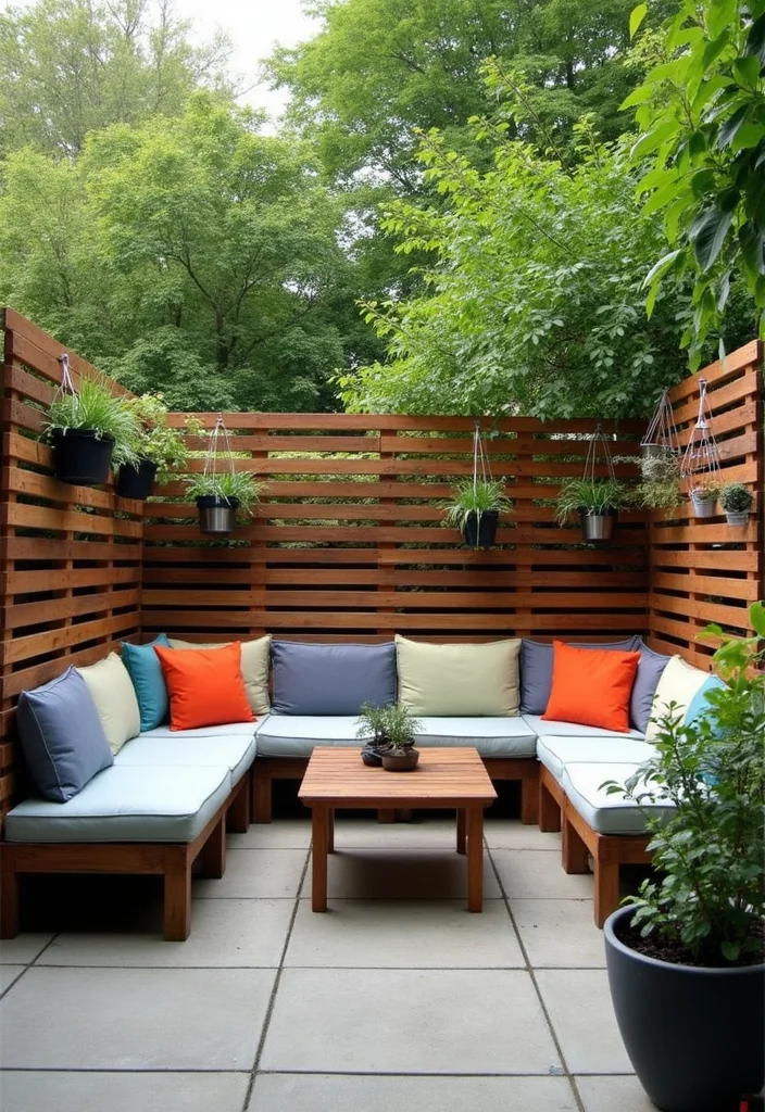 12 Backyard Screening Ideas for Privacy Shade and Soft Style 34 12 Backyard Screening Ideas for Privacy Shade and Soft Style - 4. Privacy Screens Made from Pallets