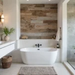 12 Bathroom Accent Wall Ideas for Color, Texture, and Stylish Depth