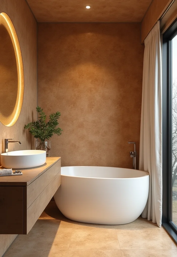 12 Bathroom Accent Wall Ideas for Color, Texture, and Stylish Depth 89 12 Bathroom Accent Wall Ideas for Color, Texture, and Stylish Depth - 9. Cork Walls