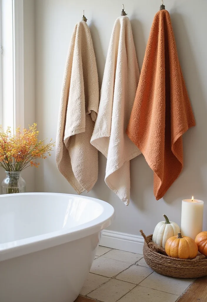 12 Bathroom Counter Decor Ideas for Simple Clean Polished Looks 122 12 Bathroom Counter Decor Ideas for Simple Clean Polished Looks - 12. Seasonal Decor Changes