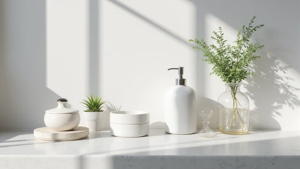 12 Bathroom Counter Decor Ideas for Simple Clean Polished Looks