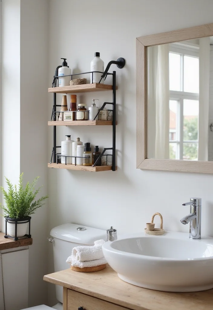 12 Bathroom Niche Ideas for Smart Storage and Clean Modern Style 111 12 Bathroom Niche Ideas for Smart Storage and Clean Modern Style - 11. Wall-Mounted Organizers