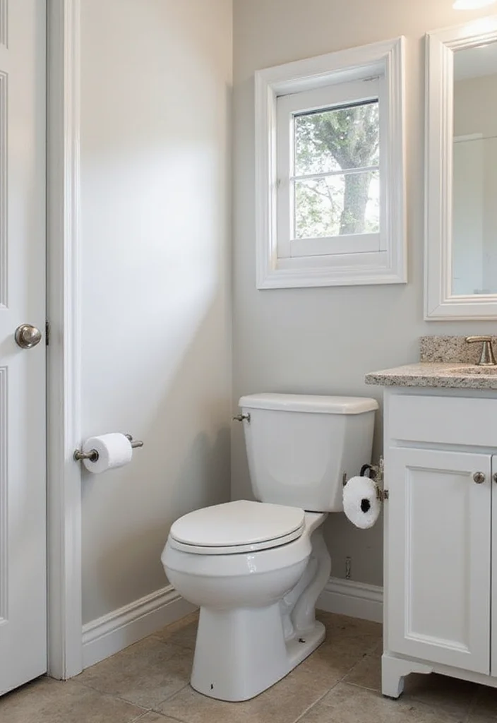 12 Bathroom Niche Ideas for Smart Storage and Clean Modern Style 122 12 Bathroom Niche Ideas for Smart Storage and Clean Modern Style - 12. Hidden Trash Solutions