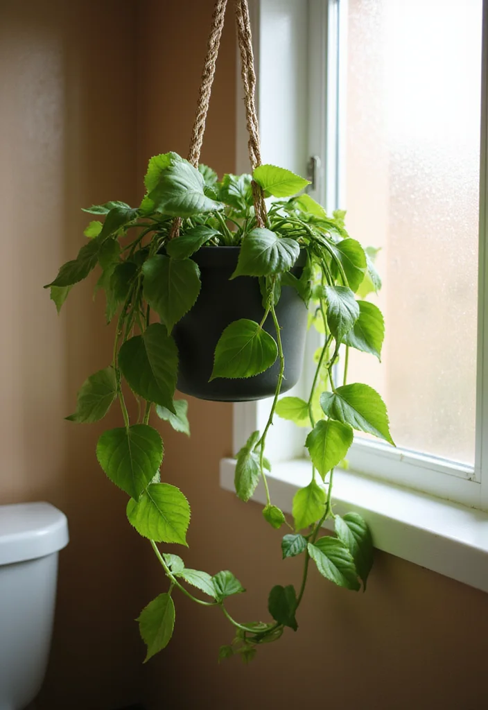 12 Bathroom Plants Ideas for Fresh Airy Natural Greenery 12 12 Bathroom Plants Ideas for Fresh Airy Natural Greenery - 2. Pothos (Epipremnum aureum)