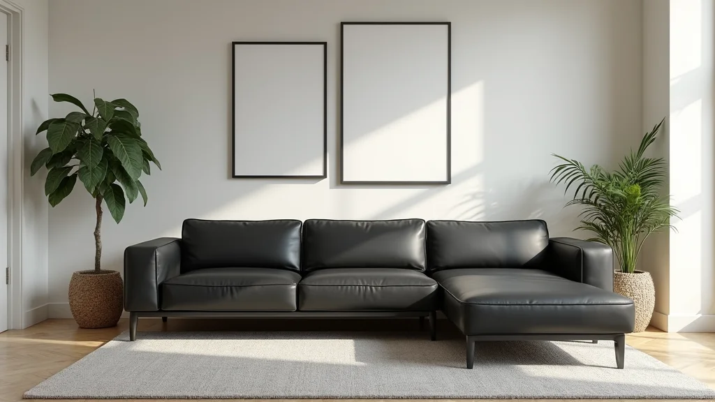 12 Black Leather Sofa Living Room Ideas for Sleek Modern Comfort