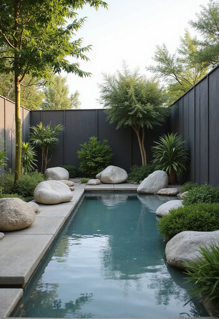 12 Bloxburg Backyard Ideas With Pool for Cute Fun Creative Builds 56 12 Bloxburg Backyard Ideas With Pool for Cute Fun Creative Builds - 6. Zen Garden Escape