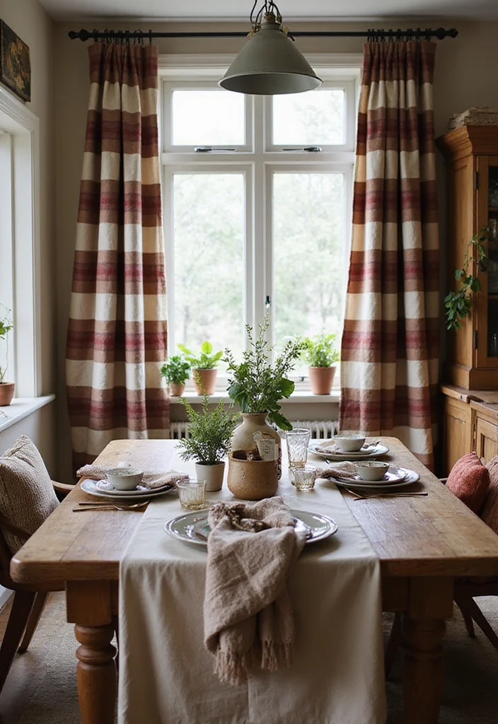 12 Cabin Kitchen Ideas for Warm Rustic Nature Inspired Style 23 12 Cabin Kitchen Ideas for Warm Rustic Nature Inspired Style - 3. Cozy Textiles