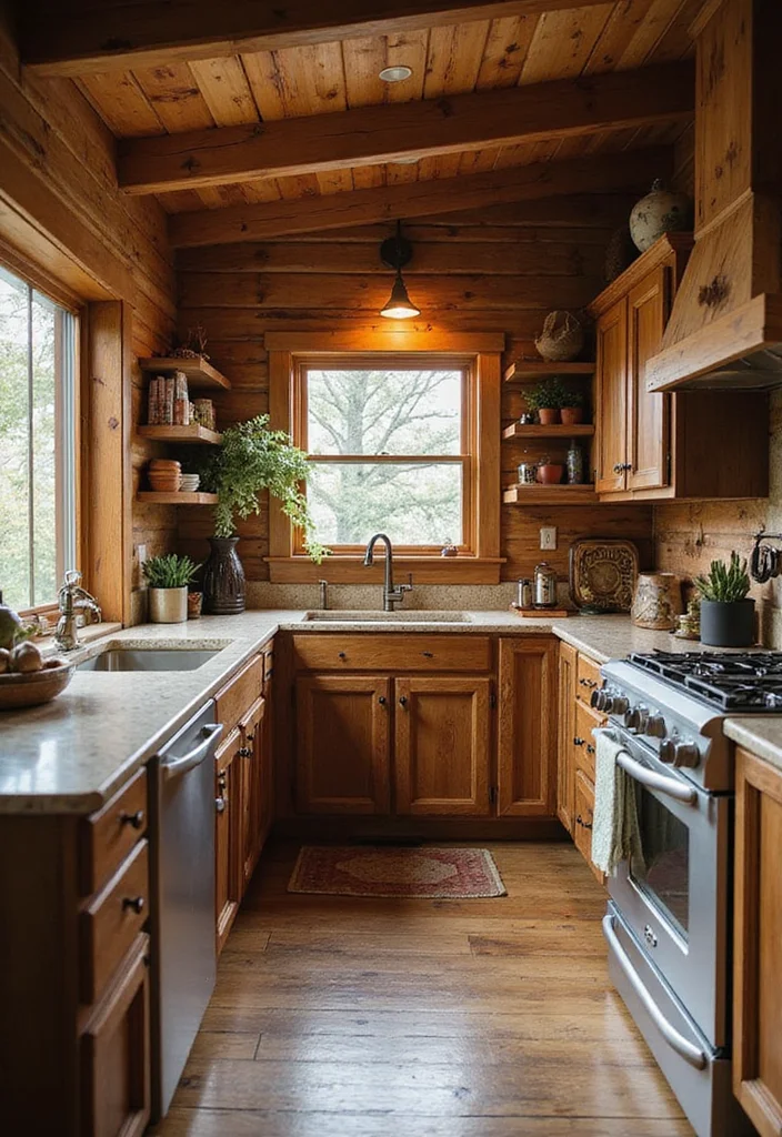 12 Cabin Kitchen Ideas for Warm Rustic Nature Inspired Style 133 12 Cabin Kitchen Ideas for Warm Rustic Nature Inspired Style - Conclusion