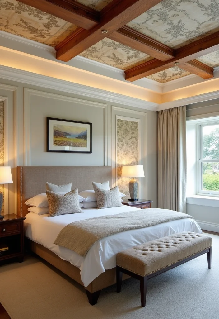 12 Grown Woman Bedroom Ideas for Elegant Mature Cozy Style 100 12 Grown Woman Bedroom Ideas for Elegant Mature Cozy Style - 10. Decorative Ceiling Treatments