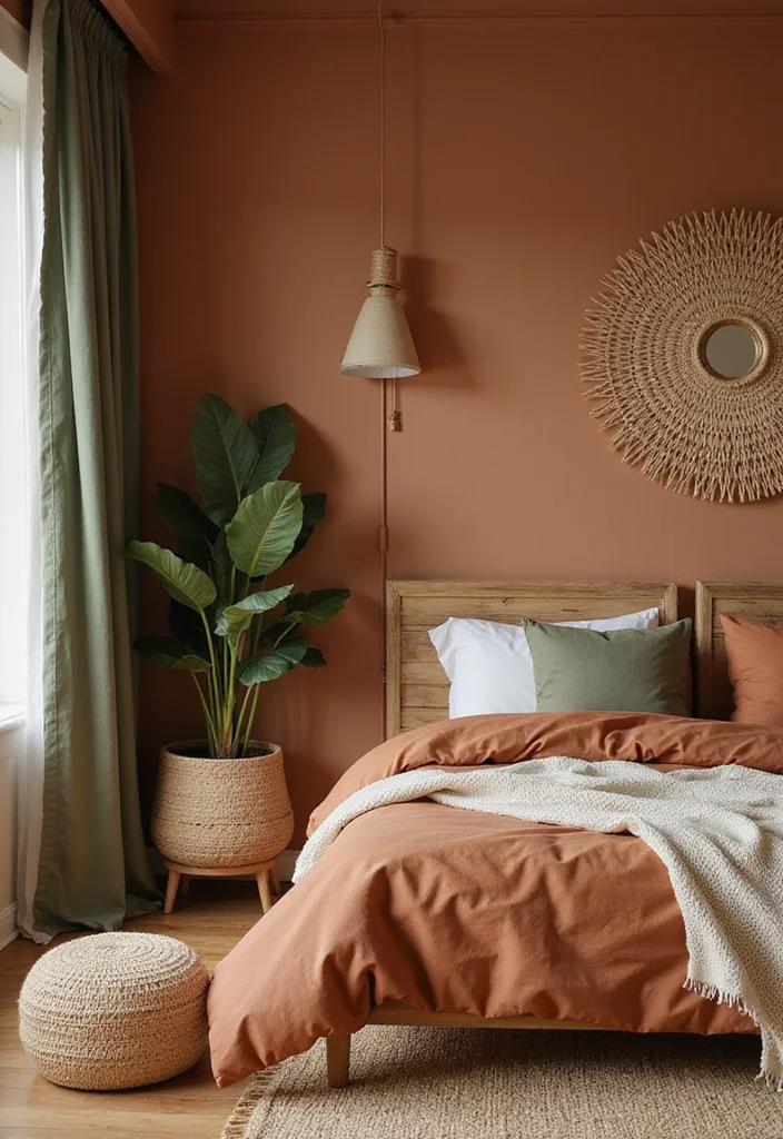 12 Grown Woman Bedroom Ideas for Elegant Mature Cozy Style 45 12 Grown Woman Bedroom Ideas for Elegant Mature Cozy Style - 5. Earthy Color Palettes