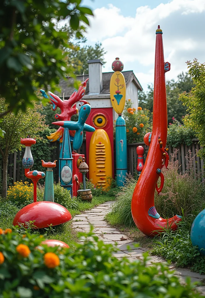 12 IKEA Backyard Ideas for Affordable Functional Outdoor Style 111 12 IKEA Backyard Ideas for Affordable Functional Outdoor Style - 11. DIY Outdoor Art Projects