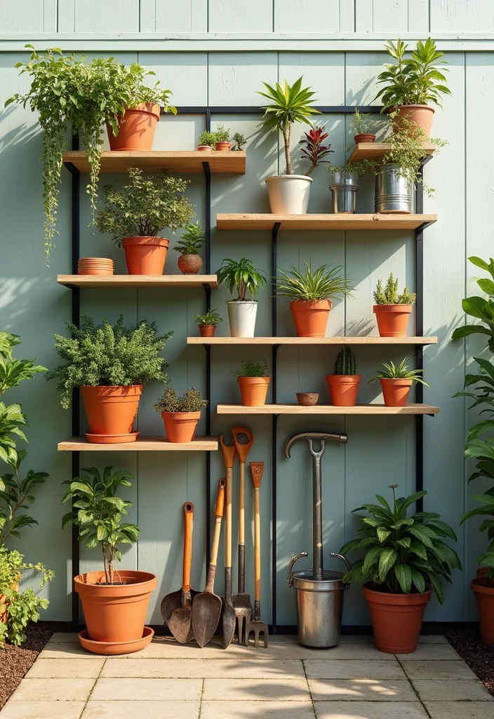 12 IKEA Backyard Ideas for Affordable Functional Outdoor Style 78 12 IKEA Backyard Ideas for Affordable Functional Outdoor Style - 8. Functional Vertical Storage Solutions