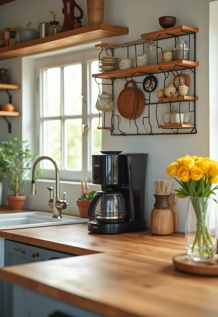 12 Kitchen Appliance Storage Ideas for Clean Organized Counters 34 12 Kitchen Appliance Storage Ideas for Clean Organized Counters - 4. Wall-Mounted Racks