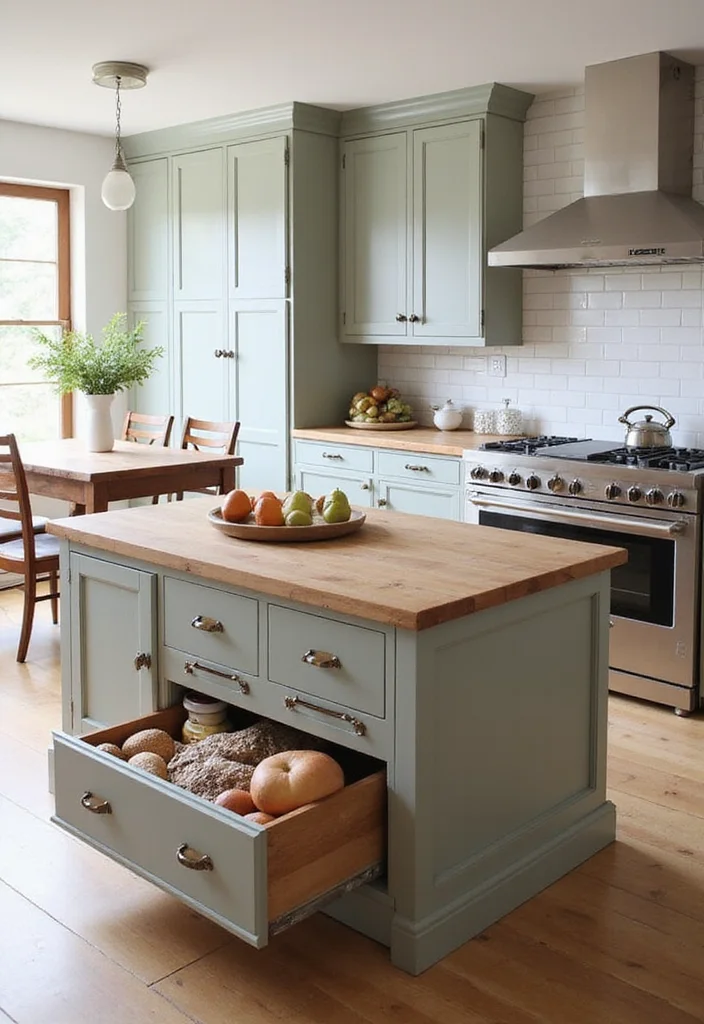 12 Kitchen Appliance Storage Ideas for Clean Organized Counters 45 12 Kitchen Appliance Storage Ideas for Clean Organized Counters - 5. Multi-Functional Furniture