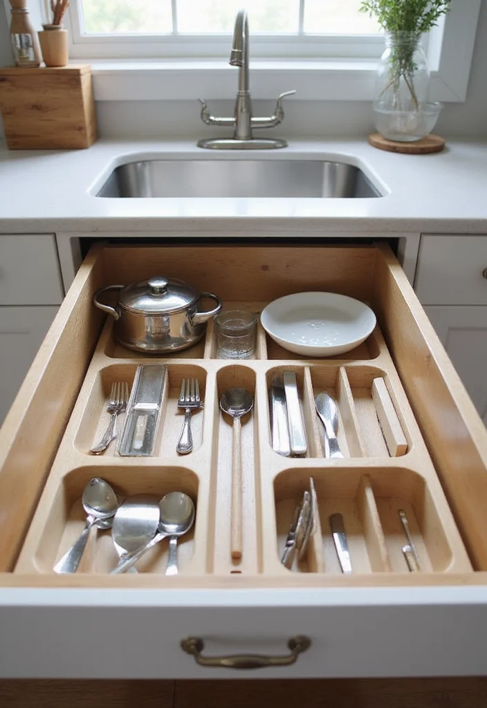 12 Kitchen Appliance Storage Ideas for Clean Organized Counters 56 12 Kitchen Appliance Storage Ideas for Clean Organized Counters - 6. Drawer Organizers