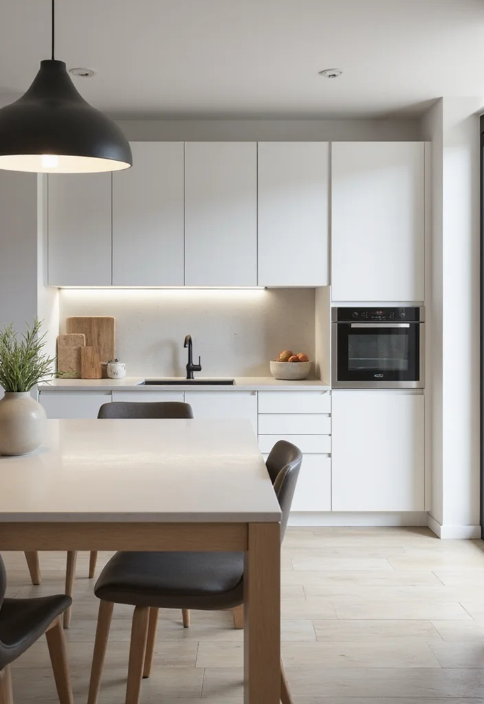 12 Kitchen Soffit Ideas for Clean Updated Decorative Solutions 111 12 Kitchen Soffit Ideas for Clean Updated Decorative Solutions - 11. Minimalist Soffit Designs