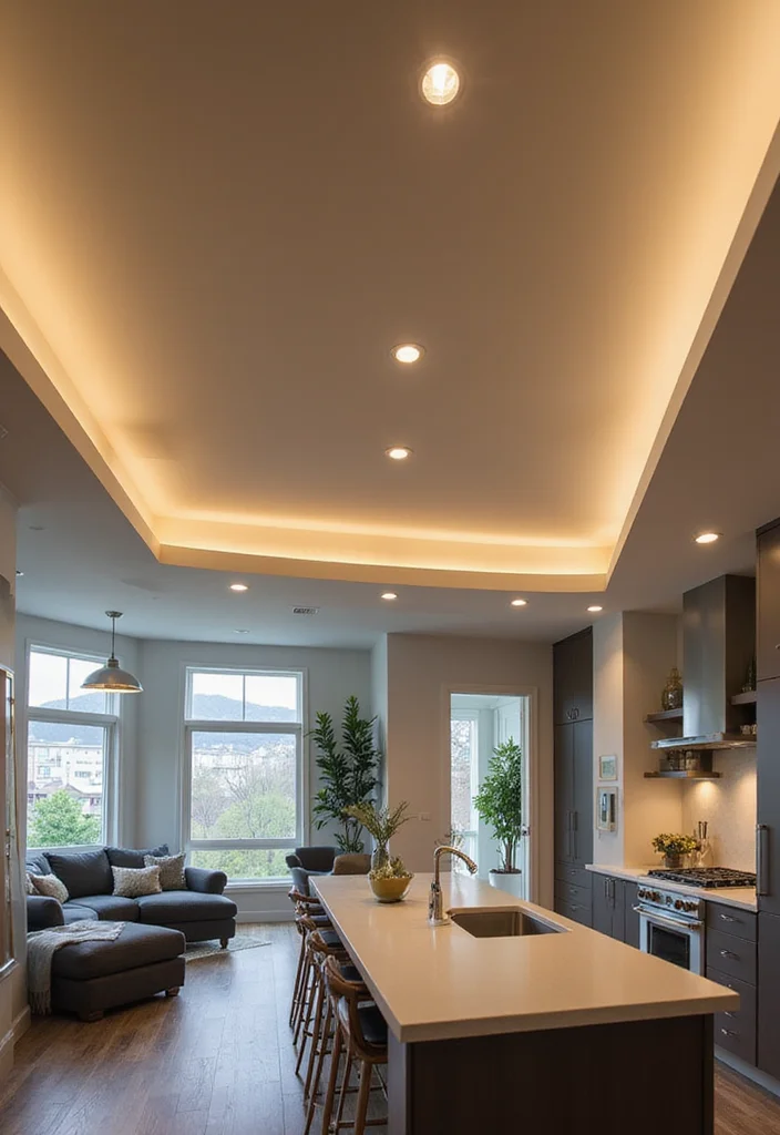 12 Kitchen Soffit Ideas for Clean Updated Decorative Solutions 12 12 Kitchen Soffit Ideas for Clean Updated Decorative Solutions - 2. Soffit Lighting Options