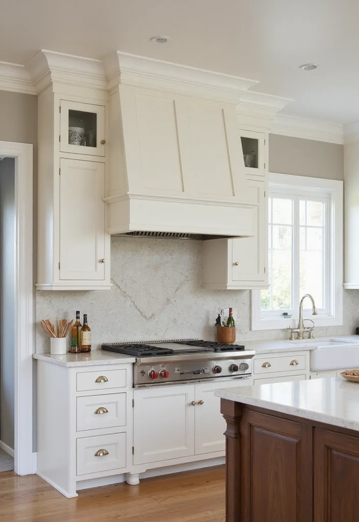 12 Kitchen Soffit Ideas for Clean Updated Decorative Solutions 67 12 Kitchen Soffit Ideas for Clean Updated Decorative Solutions - 7. Decorative Soffits with Crown Molding