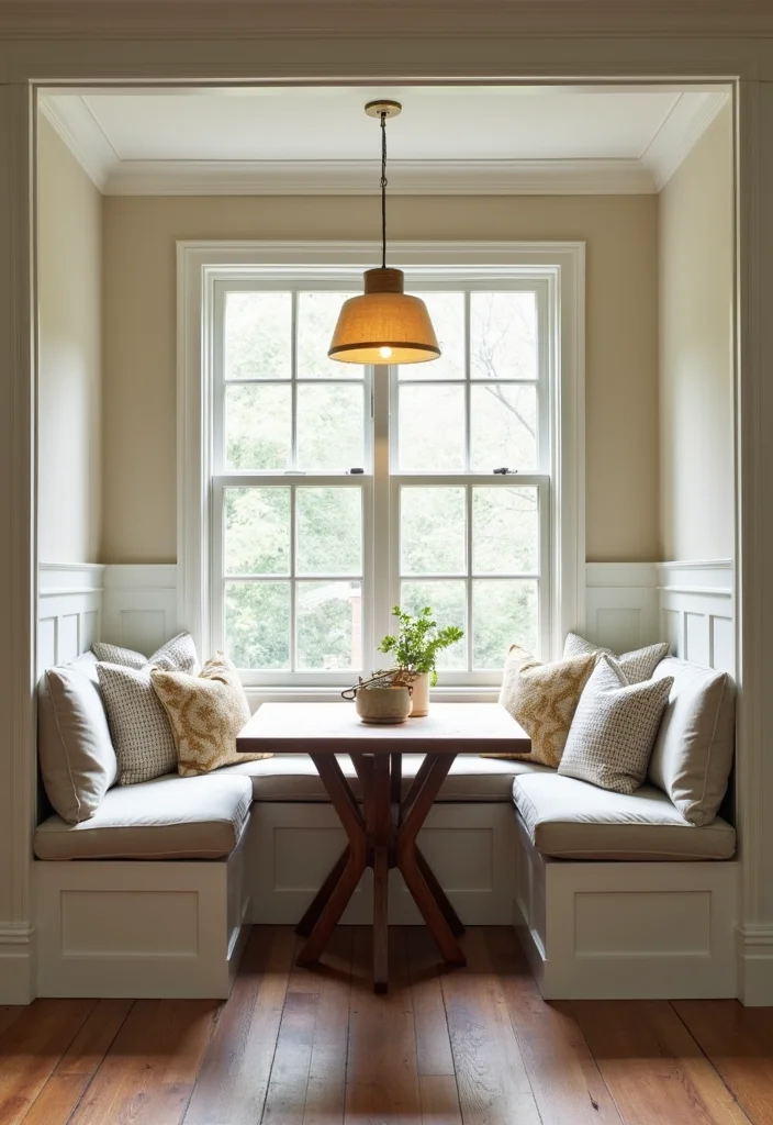 12 Kitchen Table Ideas for Practical Everyday Dining and Comfort 111 12 Kitchen Table Ideas for Practical Everyday Dining and Comfort - 11. Built-In Benches: Cozy Corner Dining