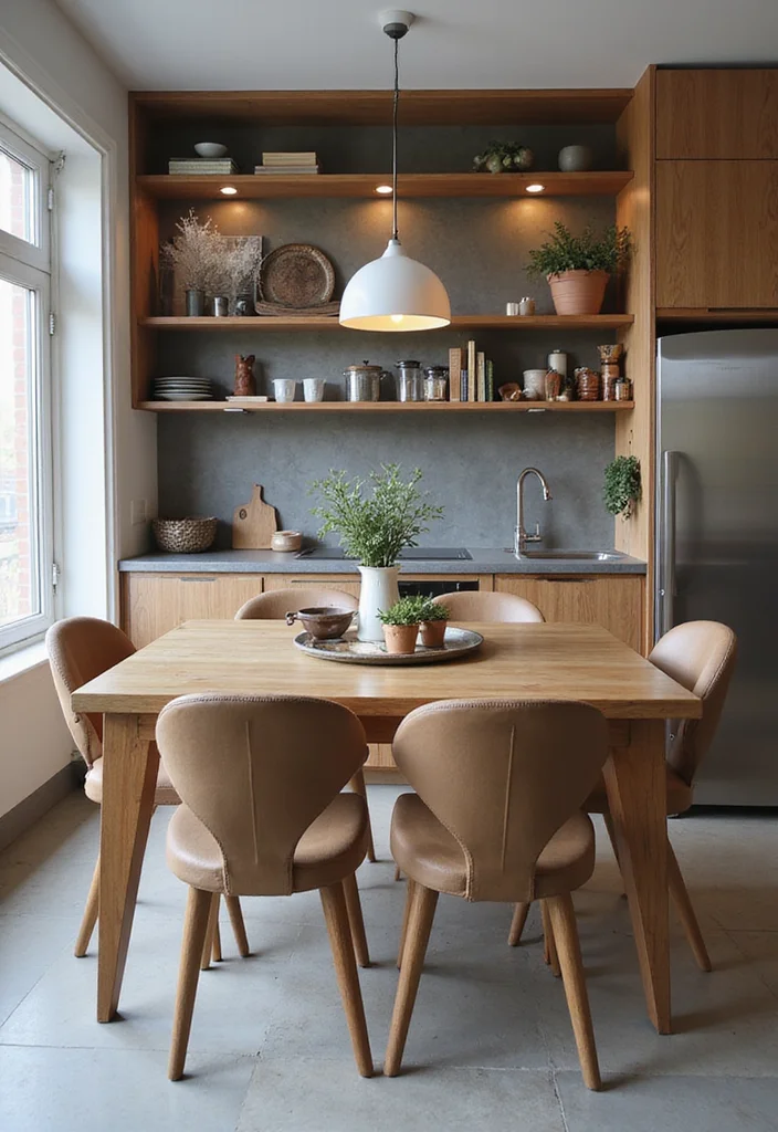 12 Kitchen Table Ideas for Practical Everyday Dining and Comfort 23 12 Kitchen Table Ideas for Practical Everyday Dining and Comfort - 3. Multi-Functional Tables: Work and Dine