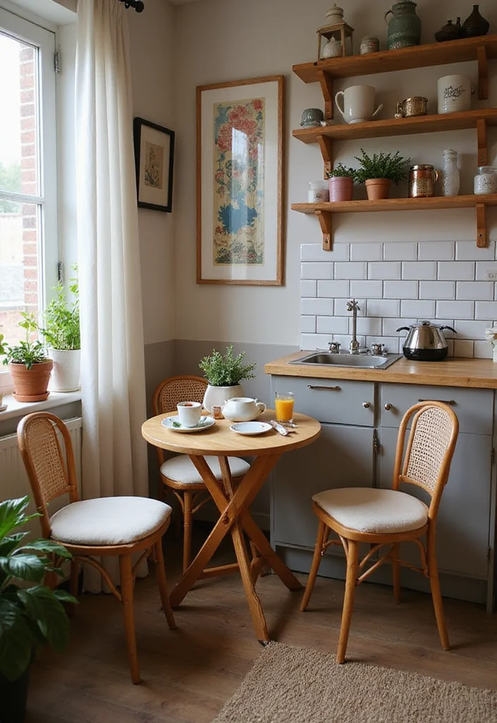 12 Kitchen Table Ideas for Practical Everyday Dining and Comfort 56 12 Kitchen Table Ideas for Practical Everyday Dining and Comfort - 6. Bistro Tables: A Touch of European Charm