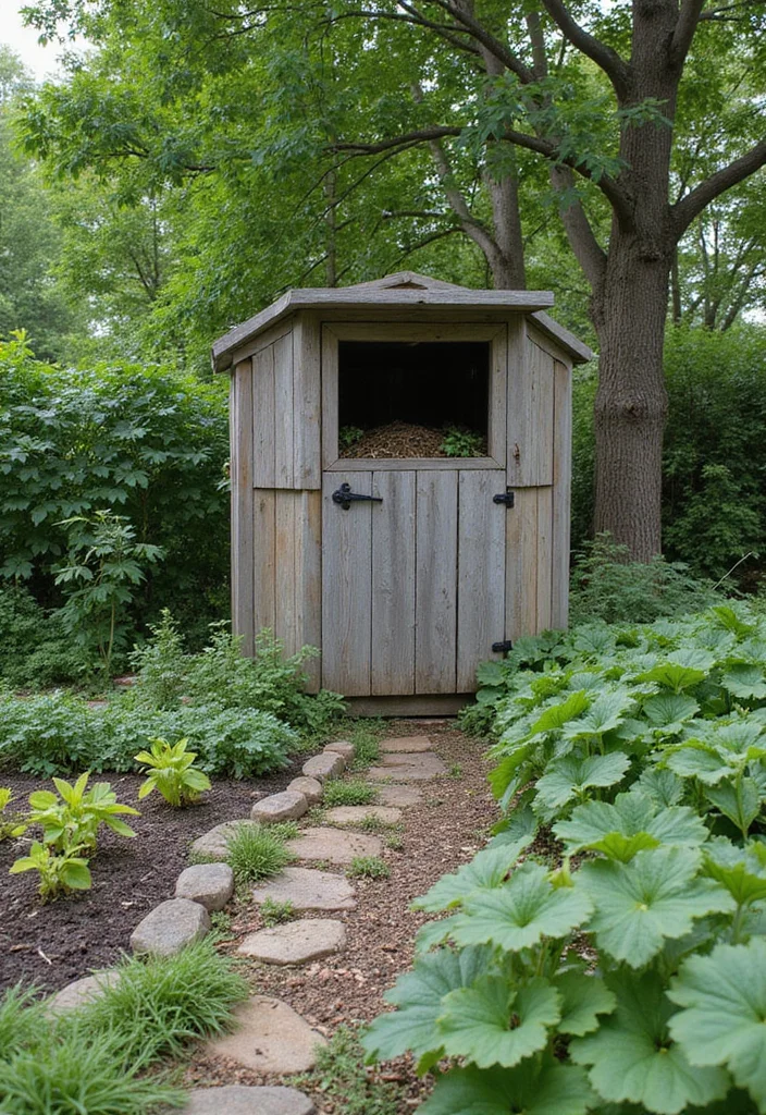 12 Lake House Backyard Ideas for Breezy Bright Coastal Living 122 12 Lake House Backyard Ideas for Breezy Bright Coastal Living - 12. Composting Stations
