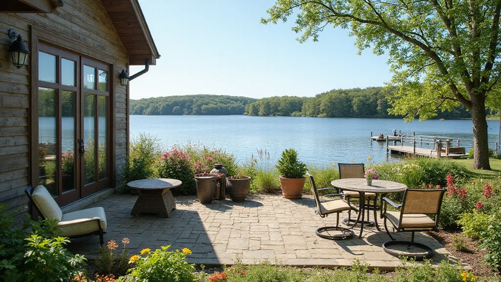 12 Lake House Backyard Ideas for Breezy Bright Coastal Living