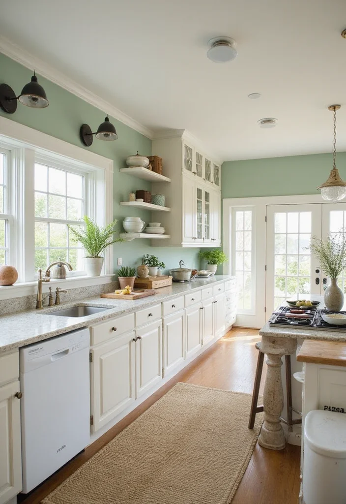 12 Lake House Kitchen Ideas for Breezy Relaxed Coastal Charm 34 12 Lake House Kitchen Ideas for Breezy Relaxed Coastal Charm - 4. Beachy Color Palette