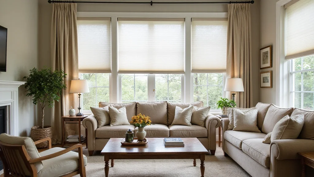 12 Living Room Blinds Ideas for Light Control and Clean Style