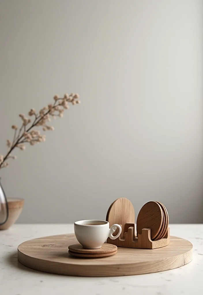 12 Living Room Center Table Decor Ideas for Balanced Simple Accents 34 12 Living Room Center Table Decor Ideas for Balanced Simple Accents - 4. Artisan Coasters