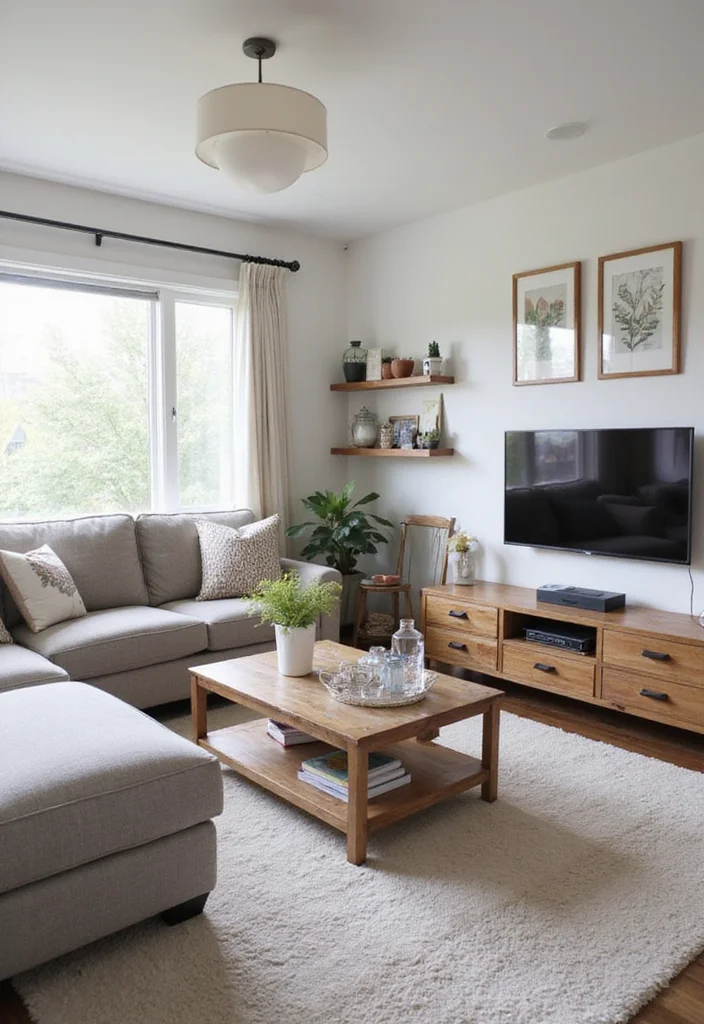 12 Living Room Entertainment Center Ideas for Organized Clean Viewing 45 12 Living Room Entertainment Center Ideas for Organized Clean Viewing - 5. Multi-functional Furniture