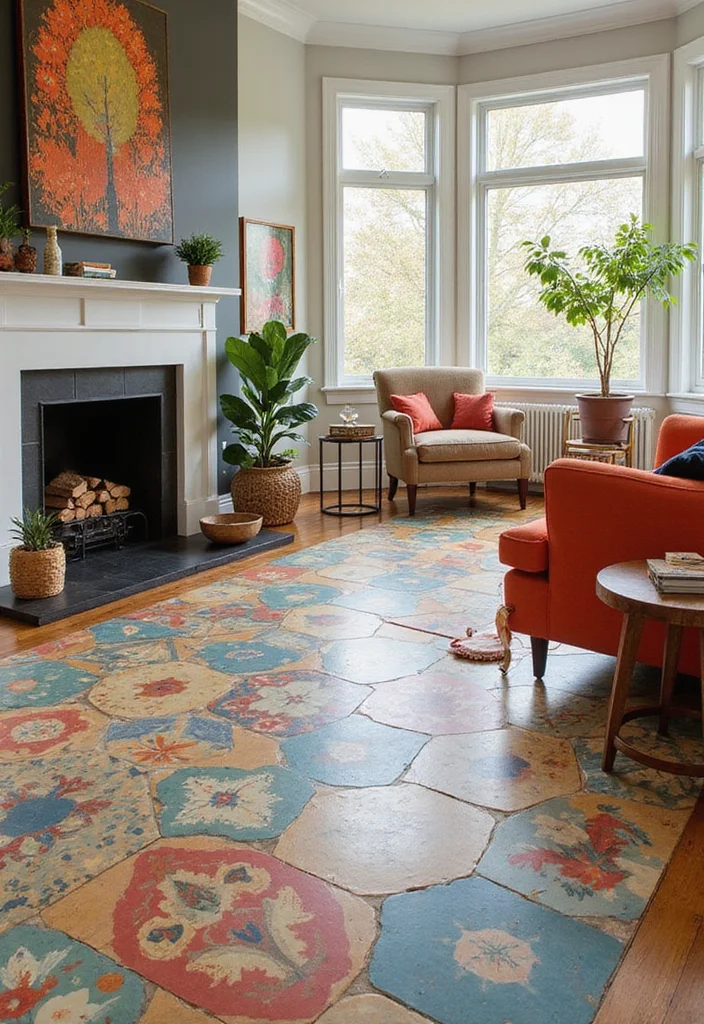 12 Living Room Tile Floor Ideas for Clean Durable Modern Living 100 12 Living Room Tile Floor Ideas for Clean Durable Modern Living - 10. Vinyl Composite Tiles