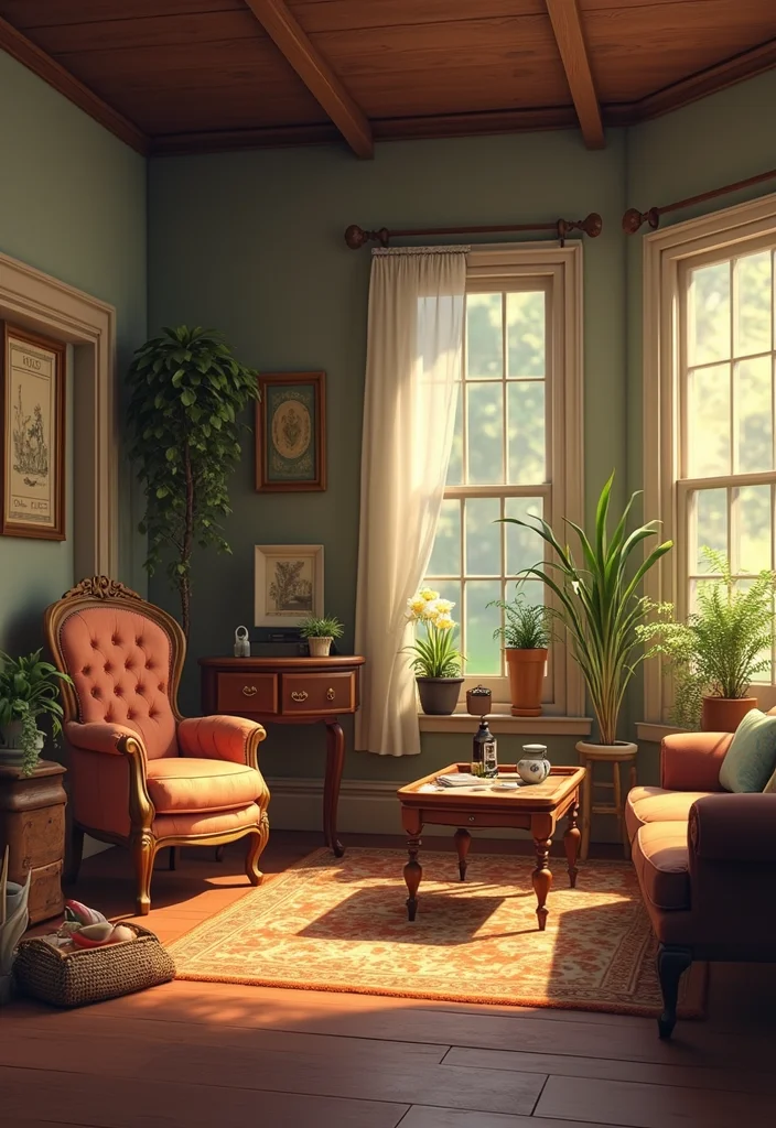 12 Sims 4 Living Room Ideas for Cute Creative Build Inspiration 34 12 Sims 4 Living Room Ideas for Cute Creative Build Inspiration - 4. Vintage Charm