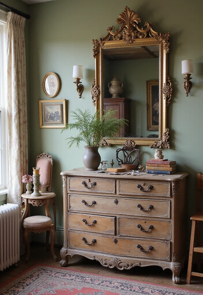 14 Bedroom Aesthetic Ideas for Stylish Trendy Personalized Looks 34 14 Bedroom Aesthetic Ideas for Stylish Trendy Personalized Looks - 4. Vintage Finds and Charm